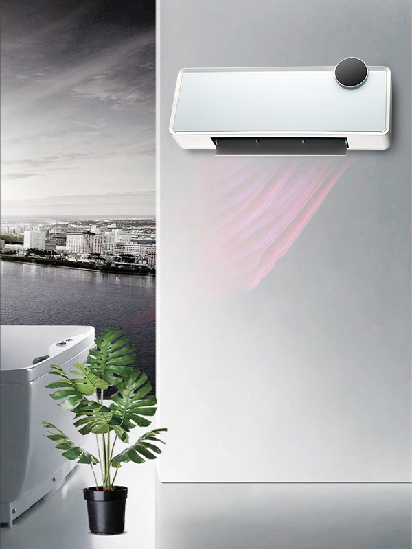 ZPT-2000B 5409L-ERP 1000W/2000W Aquecedor com ventilador montado na parede 3 em 1