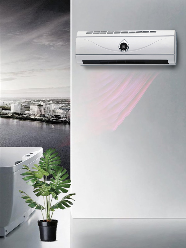 Aquecedor montado na parede BPT-2000B 5802L-A com display digital em forma de lágrima