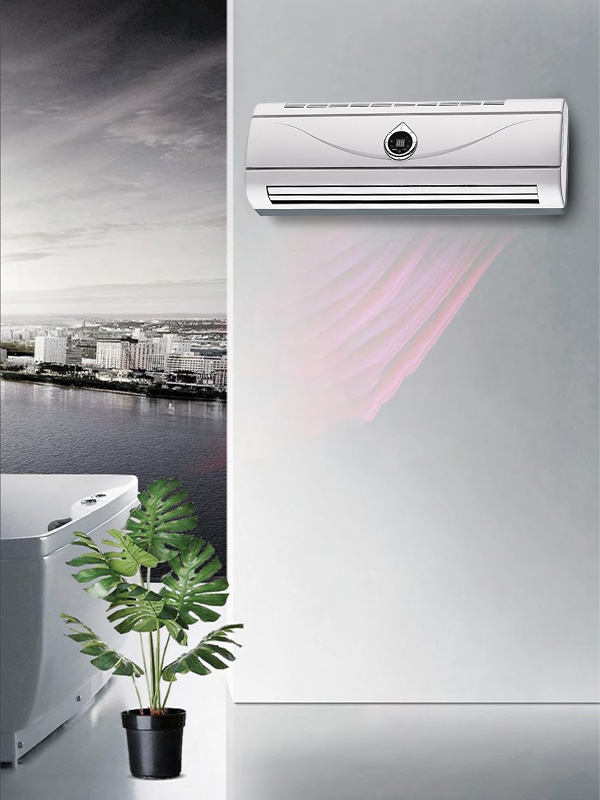 BPT-2000B 5802/5802L/5802L-ERP Aquecedor de parede branco com display digital em forma de lágrima