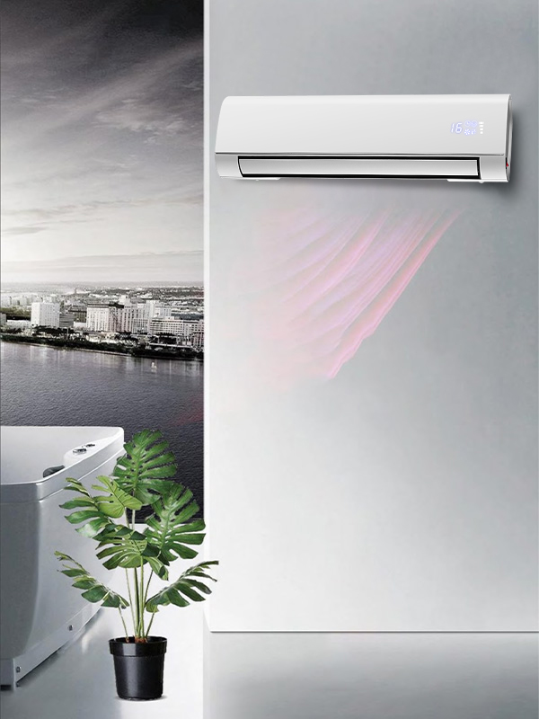 Aquecedor montado na parede com imagem BPT-2000B 8801L HQ com display de temperatura