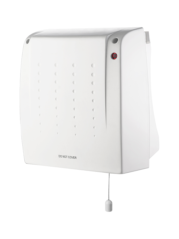 Aquecedor com ventilador montado na parede à prova d'água para banheiro ajustável HBH-2004A