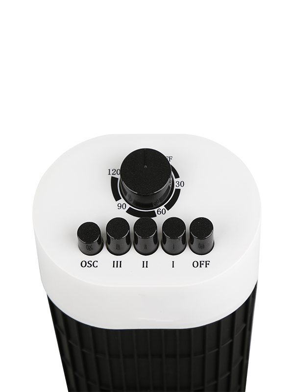 TF803T 45W Ventilador Aquecedor da torre de exibição LED de três velocidades com base removível