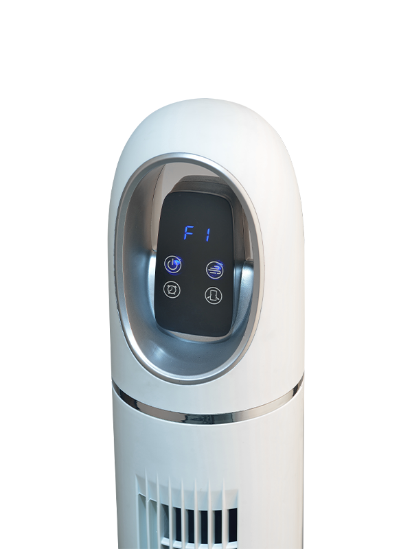 Ventilador de torre branca TF1110C com display LED