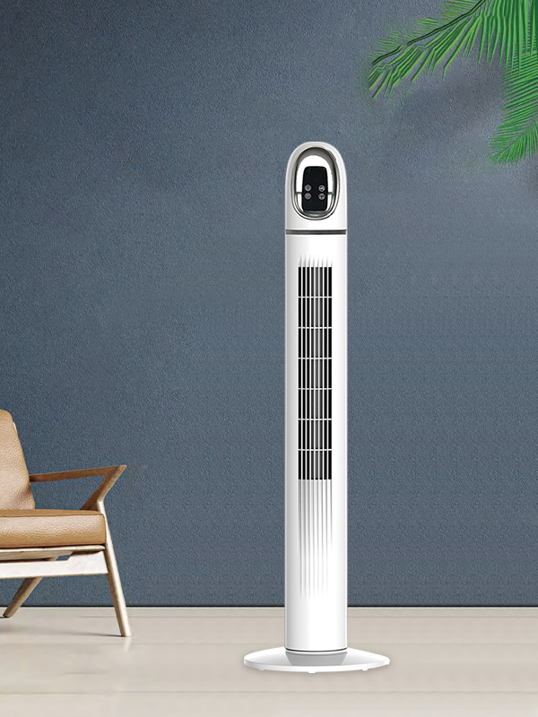 Ventilador de torre branca TF1110C com display LED